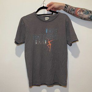Dave Matthews Band T-Shirt from Summer 2008 Tour in Grey, Men's Medium